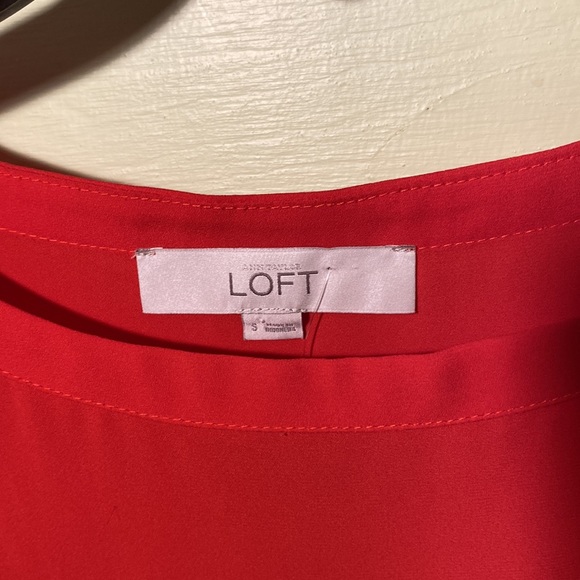 Red Loft blouse - Picture 3 of 4